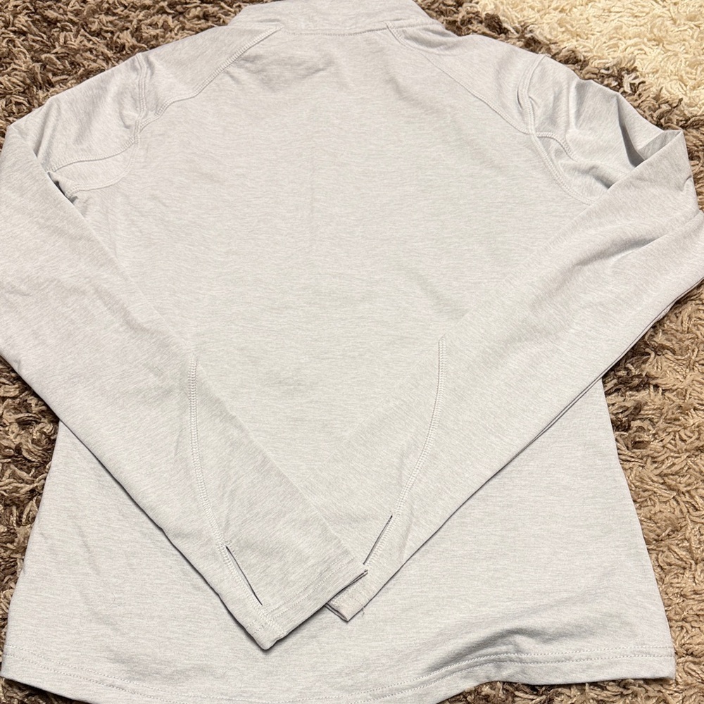 Mondetta Women's Heather Gray Quarter-Zip Sweatshirt - Picture 6 of 7
